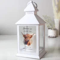 Personalised Highland Cow LED Lan..