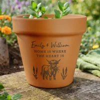 Personalised Highland Cow Terraco..