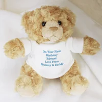 Personalised Message Teddy Bear -..