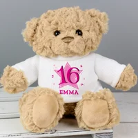 Personalised Pink Big Age Teddy B..