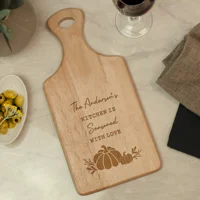 Personalised Pumpkin Paddle Chopp..