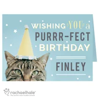 Personalised Rachael Hale Purr-fe..