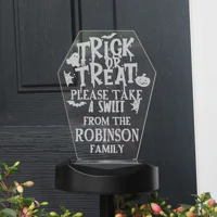 Personalised Trick or Treat Hallo..