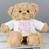 Personalised Twinkle Girls Teddy ..