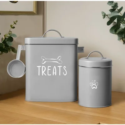 Pet Treat Storage Set - 3 Piece