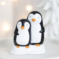 Snuggle Season Resin Penguin Orna..