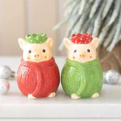Pigs in Blankets Salt and Pepper Shakers