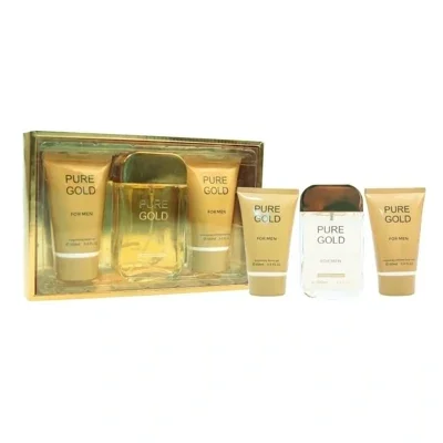 Pure Gold (Mens 3pcs 100ml Gift Set)