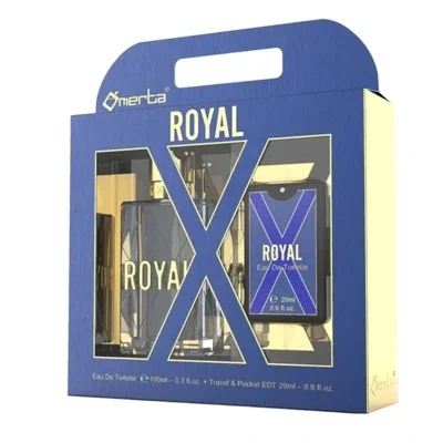 Royal X Gift Set (Mens 100ml EDT + Travel&Pocket 20ml EDT)