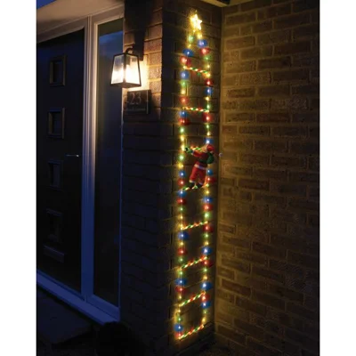 Santa's Light Up Ladder