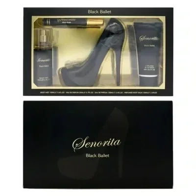 Senorita Black Ballet (Ladies 4pcs 100ml Gift Set)