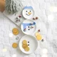Set of 3 Winter Snowmen Stacking Bowls