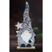 Silver Gonk With Sequin Hat
