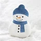 Snowman Shaped Boucle Cushion