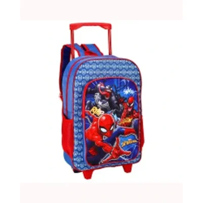 Spiderman Deluxe Official Trolley Backpack