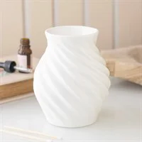 Spiral Swirl Oil Burner and Wax W..