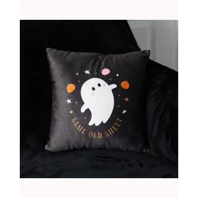 Square Same Old Sheet Ghost Cushion