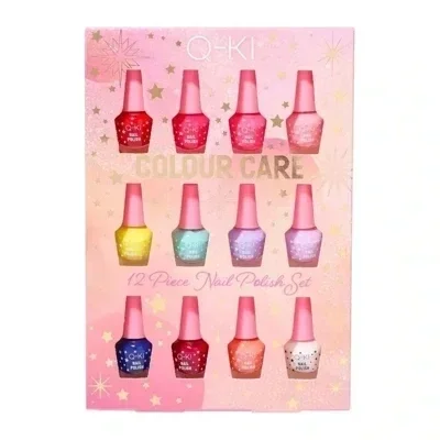 Sunkissed Q-KI Colour Care 12pc Nail Polish Gift Set
