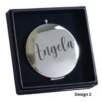Compact Mirror - Silver