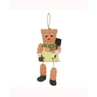 Terracotta Pot Man Planter