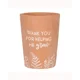 Thank You For Helping Me Grow Terracotta Plant Pot