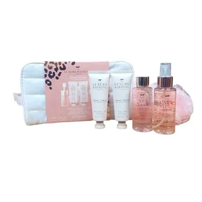 The Luxury Bathing Sweet Vanilla & Almond Glaze Gift Set