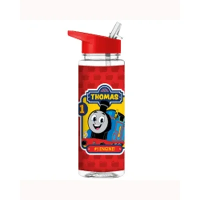 Thomas Pop Up Straw Bottle