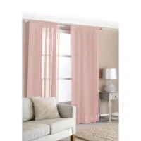 Top Voile Curtain Panels Pk2 - Bl..