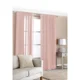 Top Voile Curtain Panels Pk2 - Blush