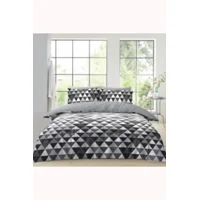 Ultra Soft Duvet Set Geo Triangles