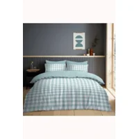 Ultra Soft Duvet Set Gingham Check