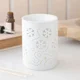 White Snowflake Cut Out Oil Burner and Wax Warmer