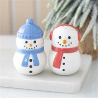 Winter Snowmen Salt and Pepper Sh..