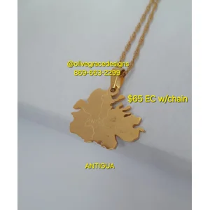 Antigua Pendent w/ Chain