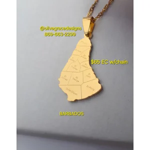 Barbados Pendant w/ Chain