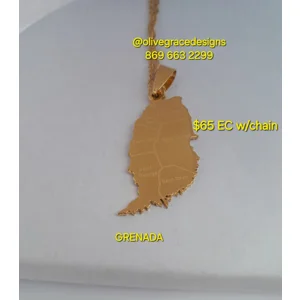Grenada Pendant w/Chain