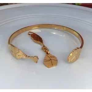 SKN Pendant and Bracelet Set