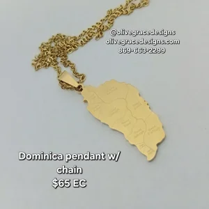 Dominica Pendant and Chain