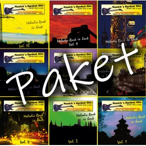 Melodic Rock is back - Vol. 1 - 10  (10 Audio CDs)