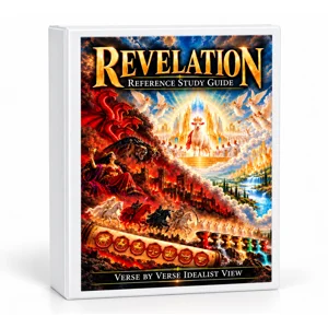 Book of Revelation Verse by Verse Reference Study Guide 259 Pages