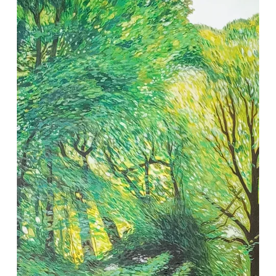 Countryside - Original Acrylic Landscape Painting on Canvas