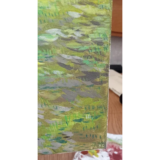 Countryside - Original Acrylic Landscape Painting on Canvas