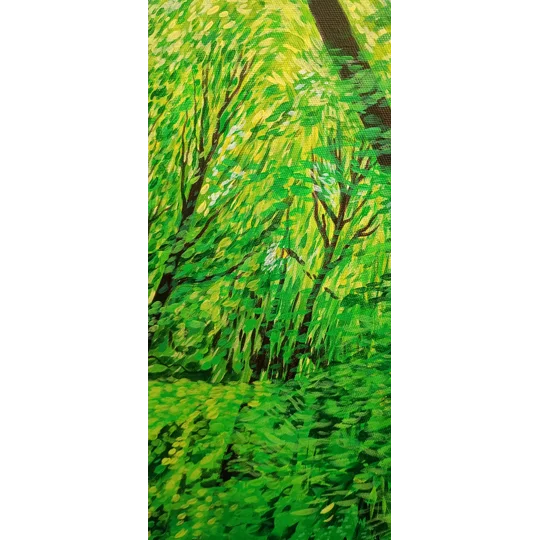 Woodland Tree - Original Acrylic Painting on Canvas