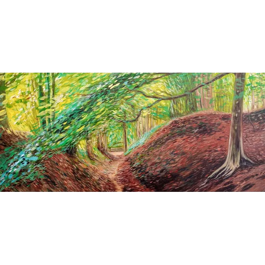Mottistone - Original Acrylic Landscape Painting on Canvas
