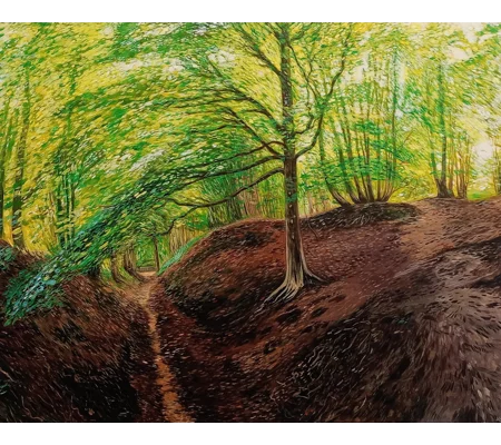 Mottistone - Original Acrylic Landscape Painting on Canvas