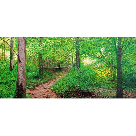 Towards the Longstone - Original Acrylic Painting on Canvas