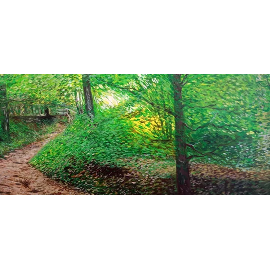 Towards the Longstone - Original Acrylic Painting on Canvas