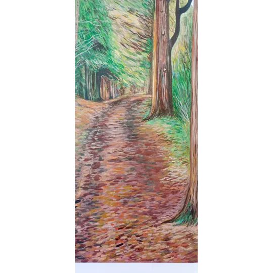 Parkhurst 2 - Original Acrylic Landscape Painting on Canvas Board