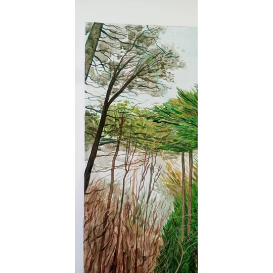 Parkhurst 2 - Original Acrylic Landscape Painting on Canvas Board