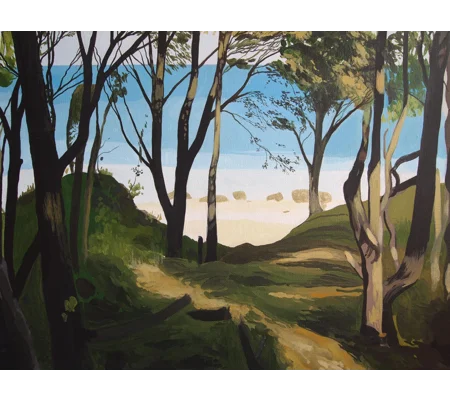 Beach Trees #2 - Giclee Print